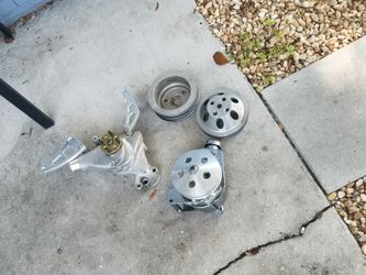 Aluminum Water Pump ,power Steering pump Aluminum Pulley 