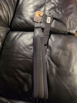 LEVI'S PM48NP3 NEOPRENE LEATHER GUITAR STRAP