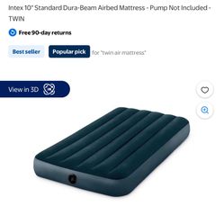 Blow up mattress w/ pump!
