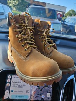 Timberland steel toe man's sz 8 and womens 9.5
