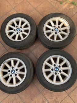 Bmw Rims with Brand New Tires