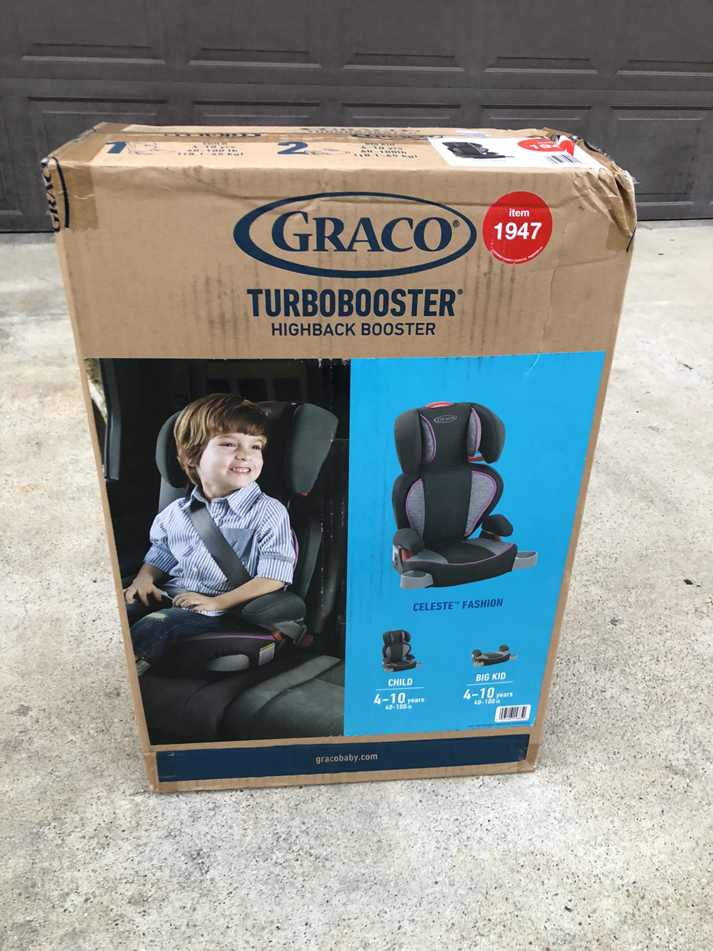 Graco Turbo booster Car Seat (FIRM)