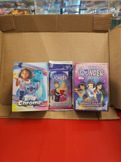 Topps Crome + Topps Wonder Bundle 2025 New 