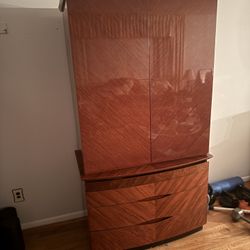Italian High Gloss 4 Piece Bedroom Set 