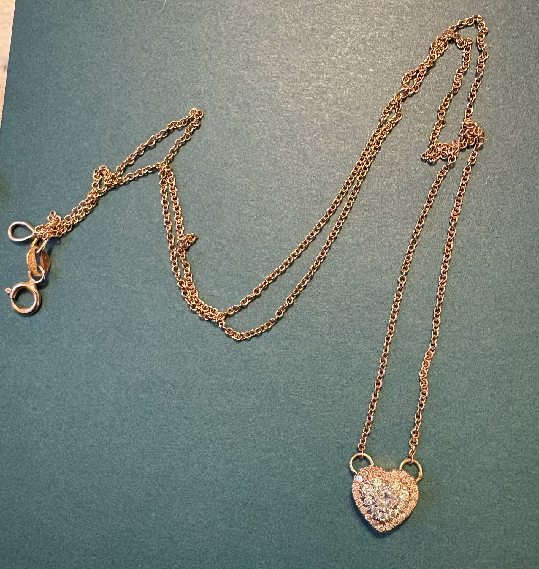 Rose gold Diamond Necklace