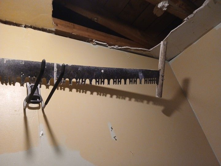 Antique 2 Person Bow Saw