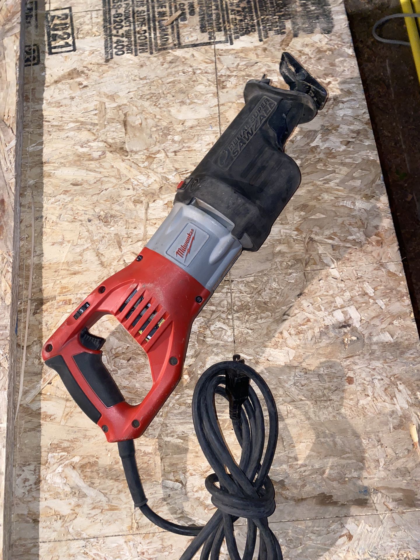 Milwaukee Super Sawzall