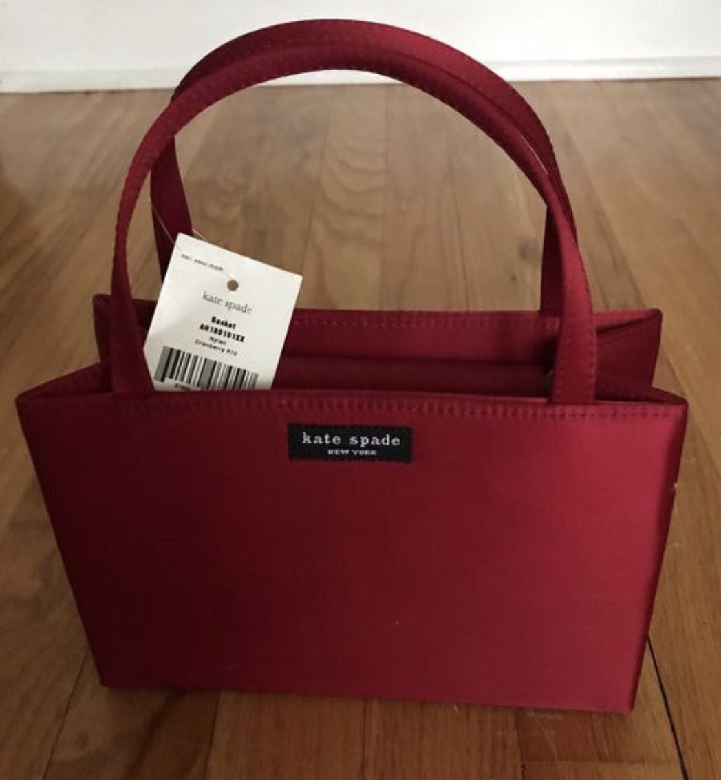 KATE SPADE Deep Red and Small