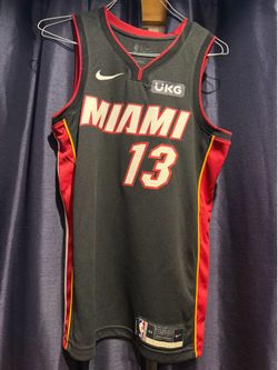 Bam Adebayo away jersey Signed