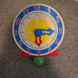 Melissa and Doug Clock 