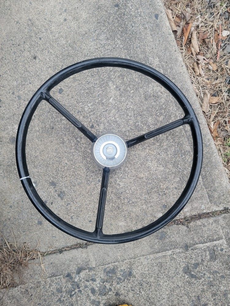 Steering Wheel 1970s Ford Pickup Truck
