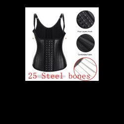 Waist Trainer, Color Black,,small,medium,large,xL,2xL,3xL