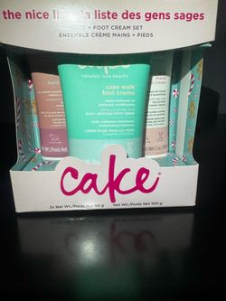 Cake Hand & Feet Cream Set