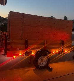 Custom made hauling tool for cars