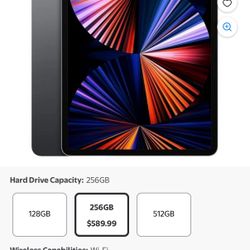 iPad Pro 12.9inch 5th Generation 