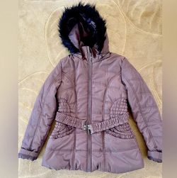 Rampage Women's Faux Fur Hooded Puffer 