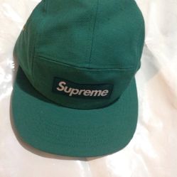 Supreme 2013 Canvas Camp Cap Green