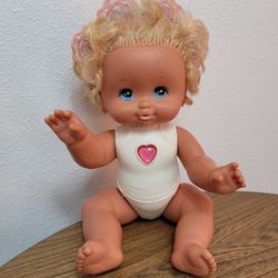 Baby Sparkles Mattel Doll Vintage 1989 PJ Twinkles Sister 14" tall