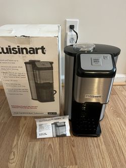 WAS $69.99!!  SALE ONLY $25 🔥🔥. NEW CUISINART STAINLESS COFFEE MAKER & GRINDER IN ONE.  ☕️☕️.  100% GUARANTEED.   MSRP $69.99!!  SALE $25 ☕️☕️☕️