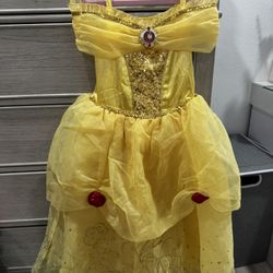 Disney Belle Costume Dress Size 7/8