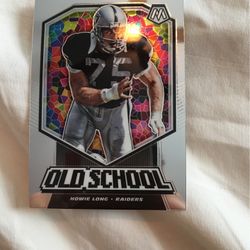 Panini Mosaic Old School Howie Long Football Card