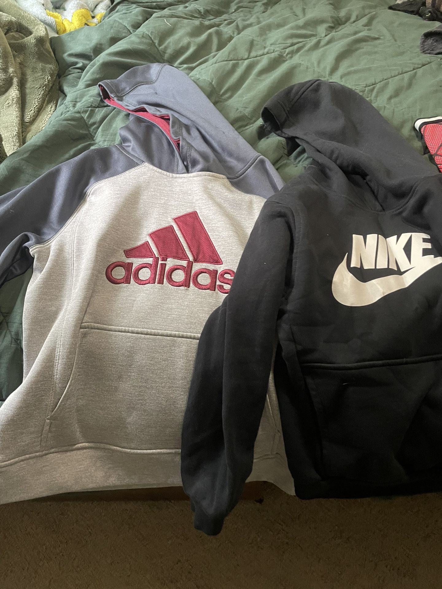 Nike And Adidas Hoodies