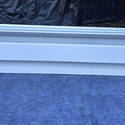 36 in. 240/208-volt 750/563-watt Electric Baseboard Heater in White