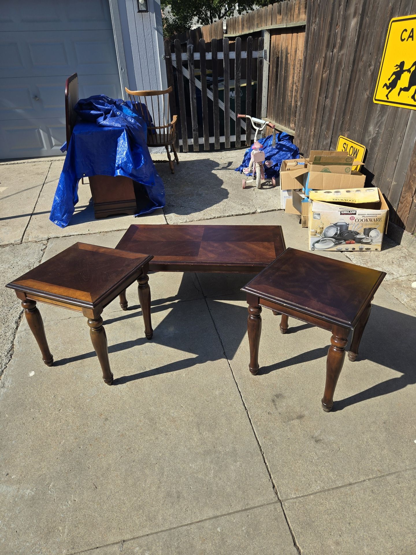 $50 OBO Coffee Table With End Tables