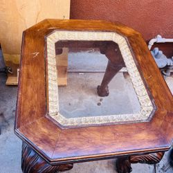Fridge And Dining Table