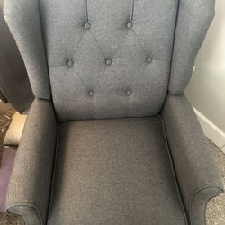 Wingback Recliner Chair With Hear And Massage