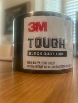 3M Tough Black Duct Tape - 90 yd - New