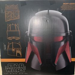 Star Wars The Black Series Moff Gideon Premium Electronic Helmet