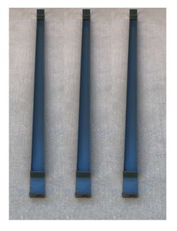 49-Inch Solid Steel (3-Pack)