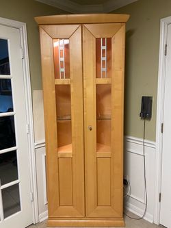 Corner Display Cabinet