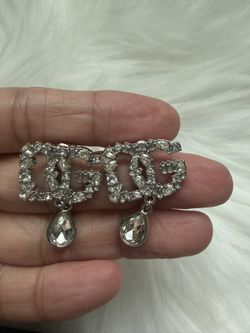 Rhinestone earrings 