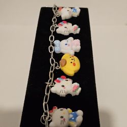 New Hello Kitty and friends charm bracelet 