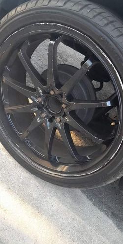 20s With Low Pro Tires 5 Lug Universal Brand New Tires All Around 