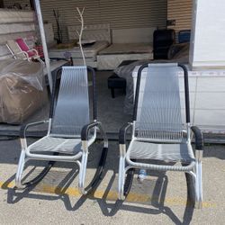 Sillon De Suiza Doble Soporte , Rocking Chair 