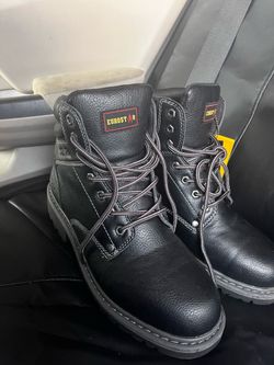 Steel Toe Work Boots Size 10