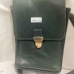 1139 Green Faux Leather? Shoulder Bag Worthington