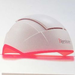 iRestore Professional + Rechargeable Battery Pack - Laser Red Light Therapy for Hair Growth -