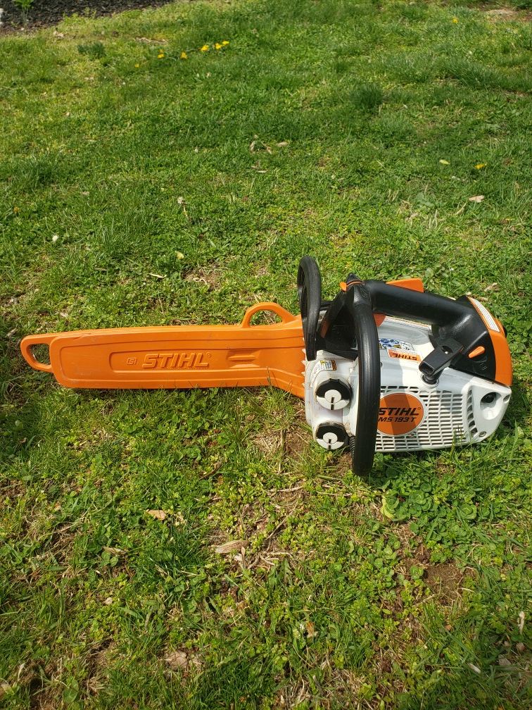 STIHL MS 193 T 14" Chainsaw for Sale in Westville, NJ OfferUp