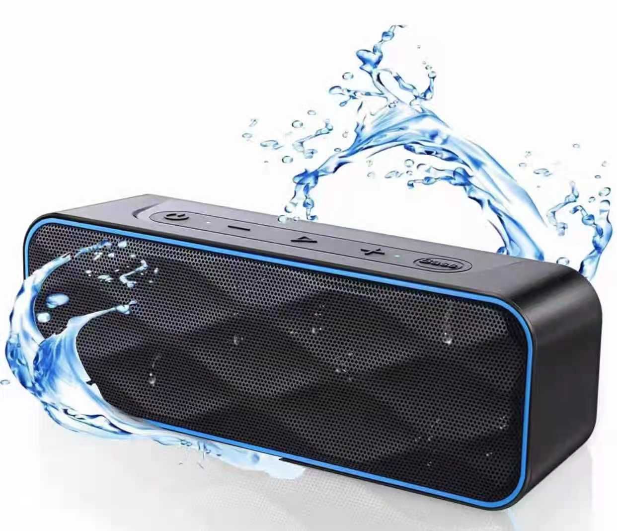 Bluetooth Speakers, ZoeeTree S1Pro Speaker Bluetooth Wireless with 20W HD Sound & Deep Bass, IPX7 Waterproof Speaker with 36Hours, 100Ft Wireless Rang
