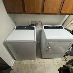 Washer and dryer set