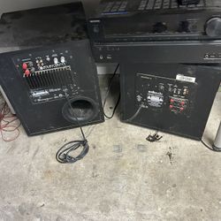 2 Subs And Onkyo Head Unit