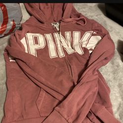Pink Victoria Secret Sweater Pink Color Very Cute Size S/P