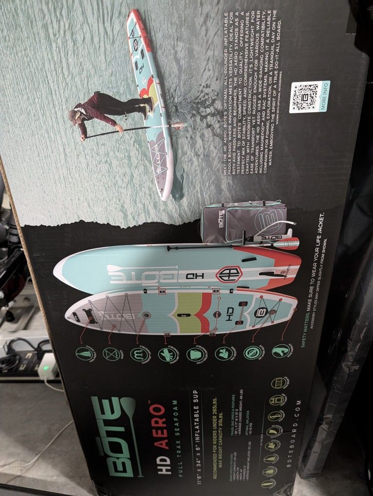 Bote HD Aero Paddleboard SUP Inflatable 