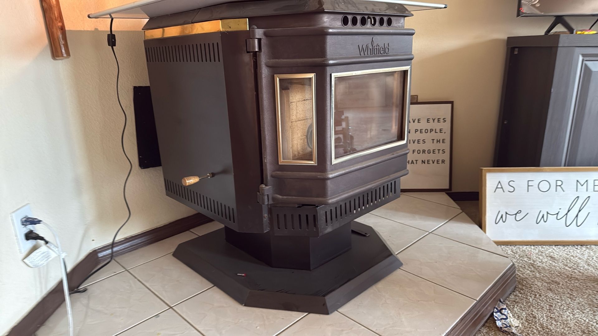 Electric Whitfield Wood Pellet Stove