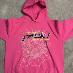 Pink Sp5der Hoodie