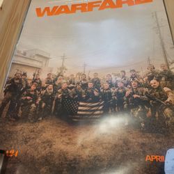 Warfare Movie Poster 